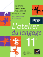 Atelier Du Langage 11e PDF