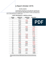 AMFEIX - Monthly Report (October 2019)