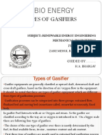 Types of Gasifier