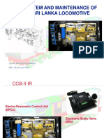 Design Features and Maintenance of CCB-II IR For Sri Lanka Trainees