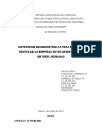 Proyecto de Investigación Sobre Estrategias de Marketing 2.0