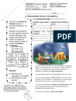 GUIA de APRENDIZAJE Luz y Sonido 3º Basico Mayo