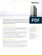 Synology DS119j Data Sheet Enu