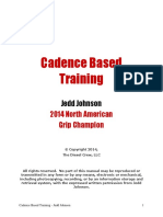 Cadence Based Training