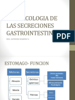 Farmacologia de Las Secreciones Gastrointestinales