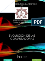 Evolución de Las Computadoras Diapositivas