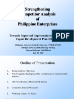 Strengthening Competitor Analysis