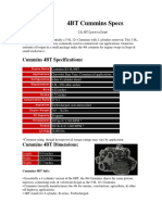 4BT Cummins Specs 
