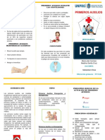 Triptico Primeros Auxilios