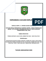 KAK Pengadaan Bahan Pemeliharaan Jembatan Besi Lantai Besi Wilayah I