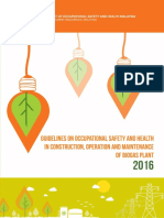 Guidelines On Occupational Safety and Health in Construction, Operation and Maintenance of Biogas Plant 2016