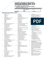 Soal Pai Pas Ganjil Kelas X 2019-2020