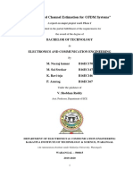 DFT Based Channel Estimation For OFDM Systems PDF