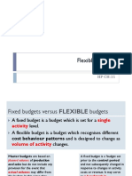 Flexible Budgets