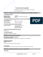 Ficha de Seguridad Tambores Portatiles de Espuma Ansul