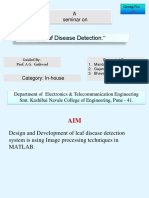 On Leaf Disease Detiction