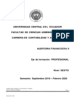 Ca6-1 Silabo Auditoria Financiera Ii 2019-2020 PDF