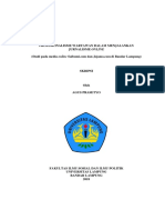 Skripsi Tanpa Bab Pembahasan PDF