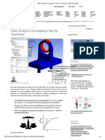 Stress Analysis Convergence Tips For - Dummies - CAE Associates