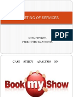 Case Study On Bookmyshow Com For Service Perspective