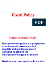 Fiscal Policy