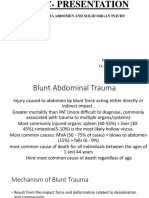 Blunt Abdominal Trauma