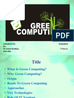 CSE Green Computing