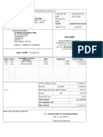 IGST Proforma Invoice To Dr. Manish Homeopathic Clinic - 20.11.19