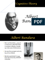 Albert Bandura's Social Learning Theory