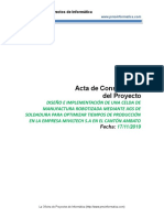 Plantilla Acta de Proyecto