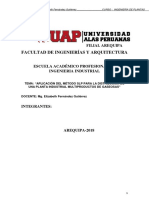 Aplicación Del Método SLP para La Distribucion de Una Planta Industrial Multiproductos de Gaseosas"