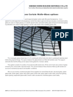 Spider Glass Curtain Walls-Glass Options