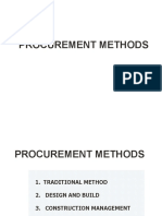 Procument Method 1