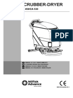 NILFISK CA450 - C530 Manual Operador