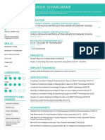 HARISH's Resume PDF