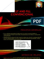 Cut and Fill CoNVeNCIONAL