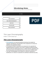 Thin Layer Chromatography - Microbiology Notes164909