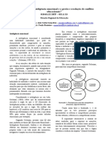 A Inteligência Emocional e A Gestão e Resolução de Conflitos Educacionais