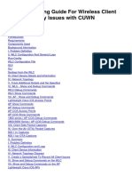 Troubleshooting Guide For Wireless Clients