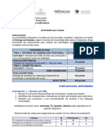 Mate - Actividades A Evaluar PDF