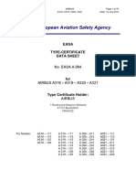 TCDS - EASA A 064 - Airbus - A318 - A319 - A320 - A321 - Iss - 14 - 20140714