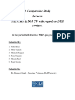 A Comparative Study Tata Sky and Dish TV