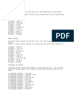 All The Notes That Make Up Chords