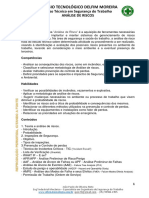 Curso Técnico em Segurança Do Trabalho - Analise de Risco