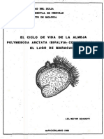 Severeyn H. 1988. El Ciclo de Vida de La Almeja Polymesoda Arctata, en El Lago de Maracaibo