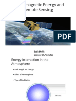 Interaction With Earth Surface (Remote Sensing)