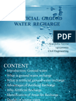 Seminar Ground Water Recharge