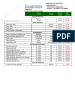 Selling Meat Pricelist 01