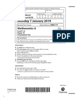 Questionpaper Paper1F January2019