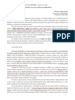 Américo Freire. A Política Na e Da Capital